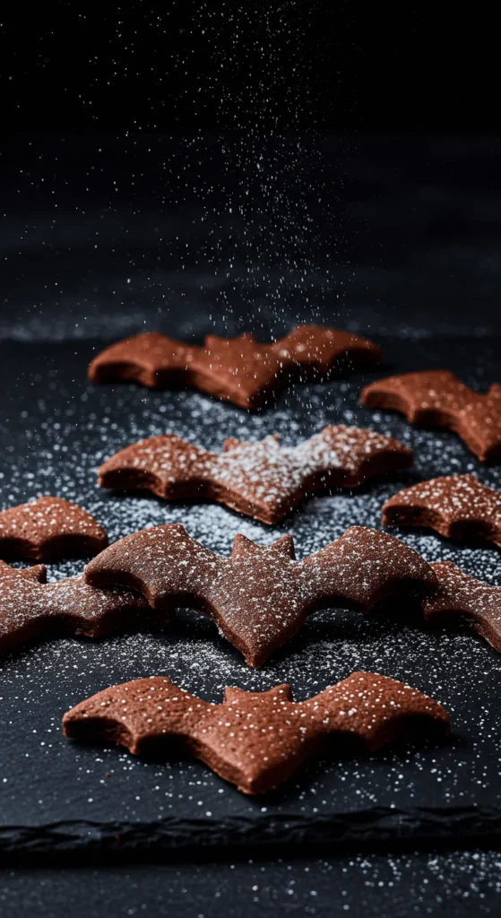 Bat Wing Chocolate Wafers