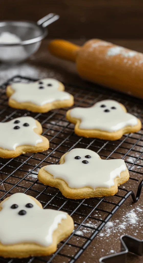 Ghostly Vanilla Sugar Cutouts