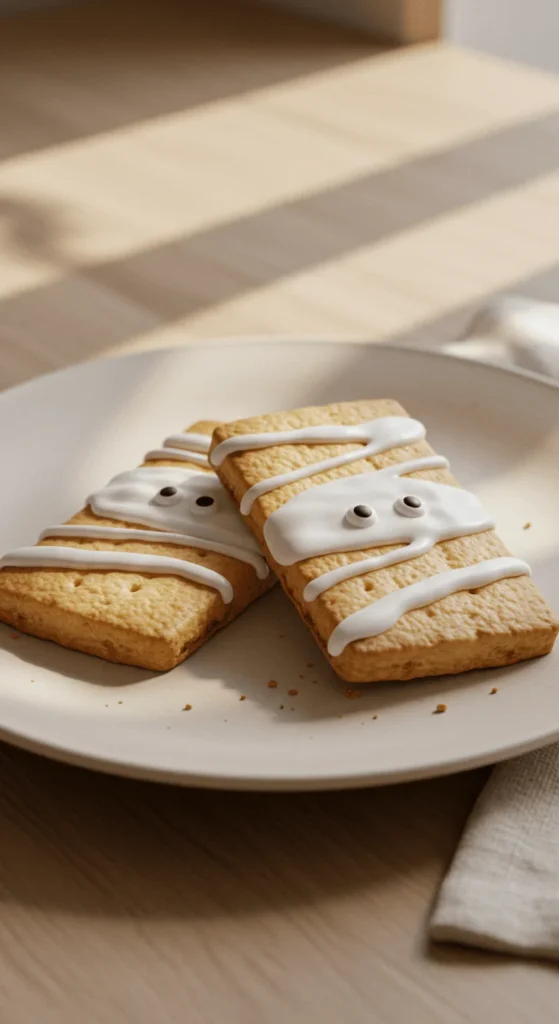 Mummy Wrapped Shortbread