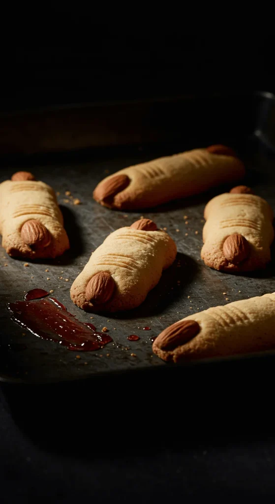 Severed Finger Almond Cookies